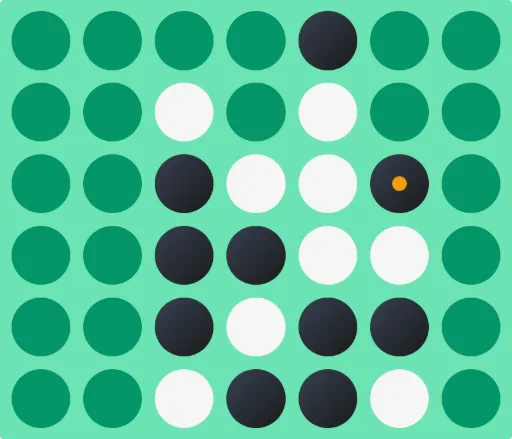 ilustrasi teka-teki Connect 4