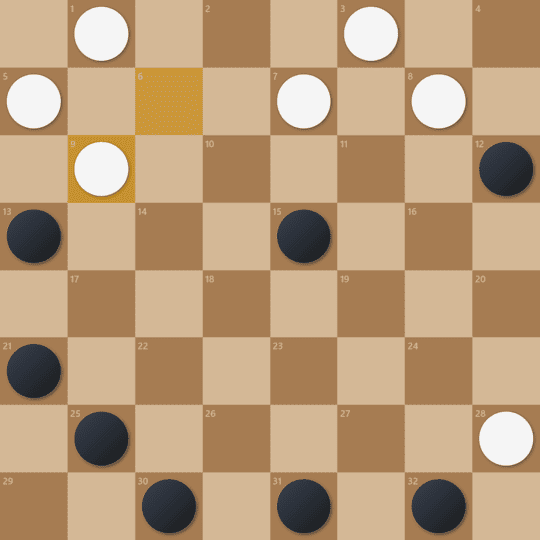 Play Brazilian Draughts vs AI