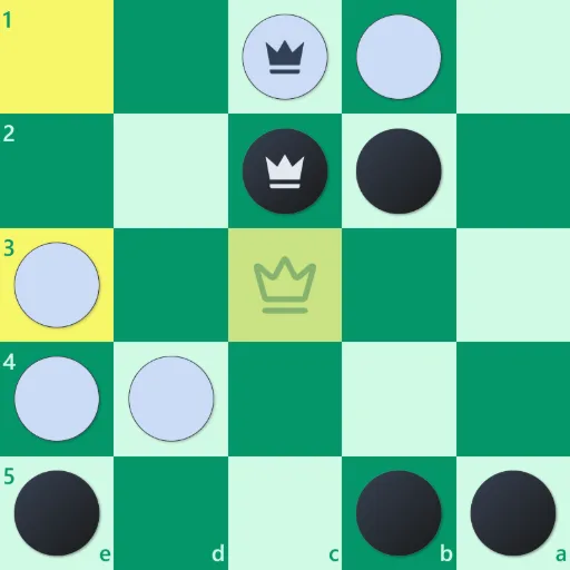 キングズバレーをAIと対戦する